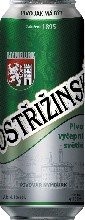 POSTŘIŽINY    10°   3,5 %  alkoholu.  Plechovka 24 ks x 0,5 L. (1)