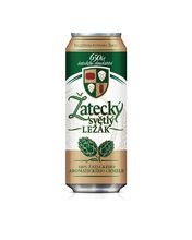 ŽATEC   11°   4,8 %  alkoholu.  Plechovka 24 ks x 0,5 L. (1)