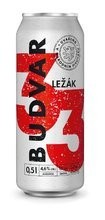 Cena za balení   ► BUDWEISER  BUDVAR ,,33,,    11°   4,6 %  alkoholu.  Plechovka 24 ks x 0,5 L.