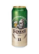 Cena za balení   ► KOZEL   11°    4,6 %  alkoholu.  Plechovka 24 ks x 0,5 L.